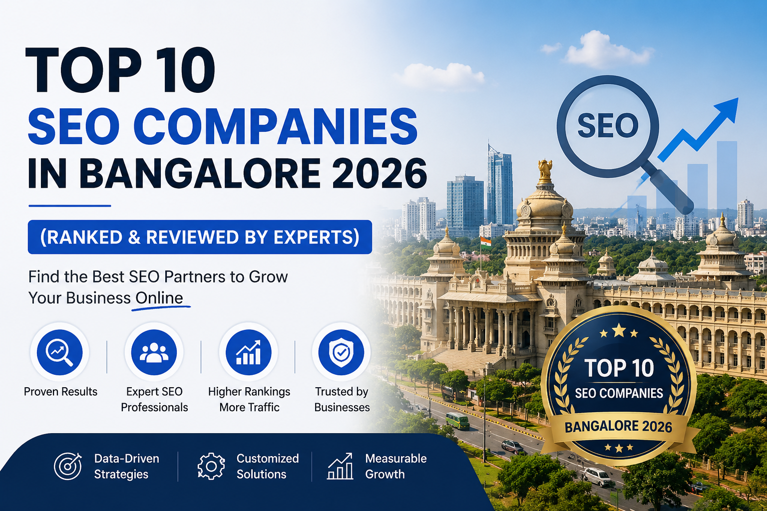 Top 10 SEO Companies in Bangalore 2026 (Ranked & Reviewed by Experts)
